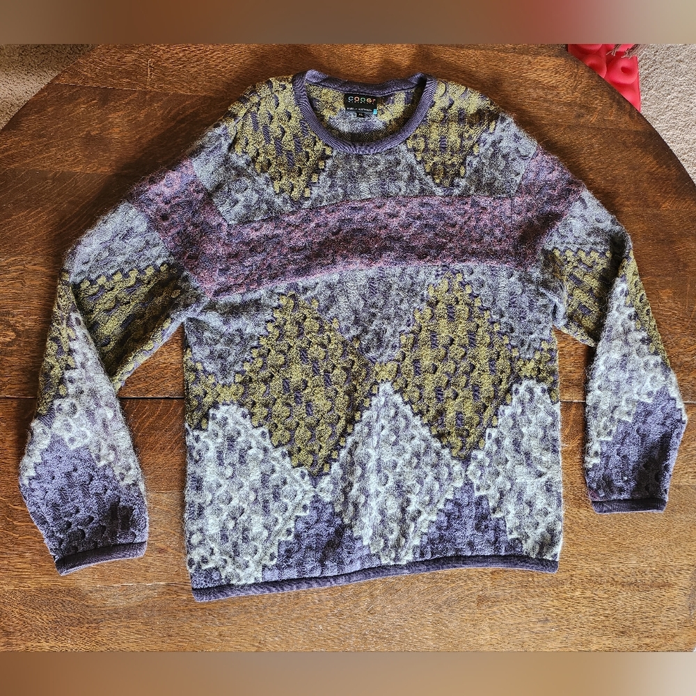 COOGI XL Wool Cotton Blend Sweater